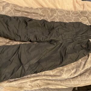 ZeroXposur Girls or Boys Black Ski Overalls